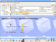 KDE Usando o K3B